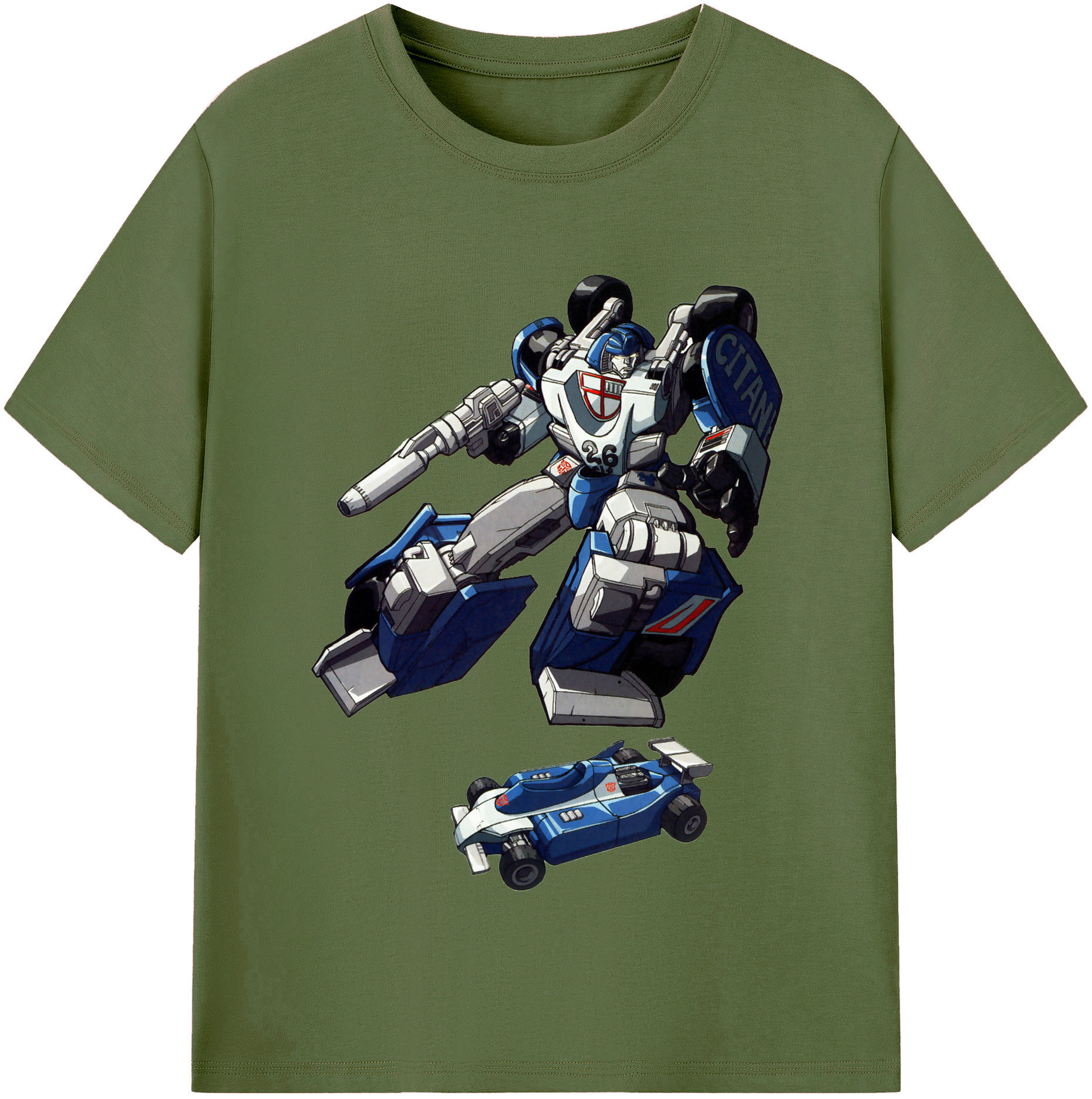 （画像用）  綿100％半袖Tシャツ（フロントプリント）